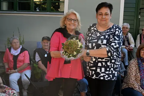 150.000 Besucher seit Bestehen des Museums ist Frau Christa Lorenz aus Murnau