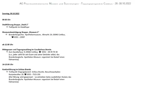 Tagungsprogramm