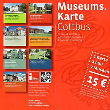 Museumskarte Cottbus