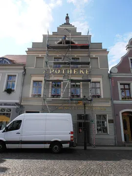 Bodenfenster im Bau