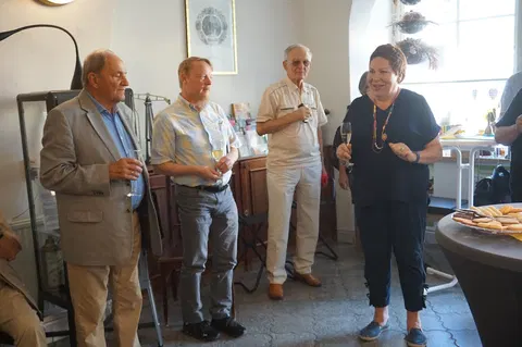 Empfang im Museum
