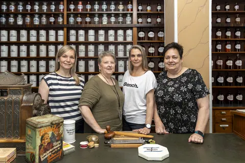 Die Mitarbeiter des Brandenburgischen Apothekenmuseums