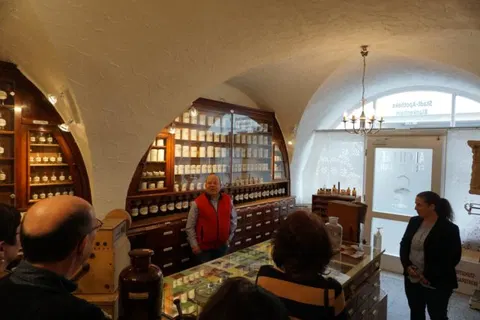 Im Apothekenmuseum Blankenhain