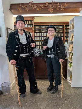 Besuch von zwei Wandergesellen